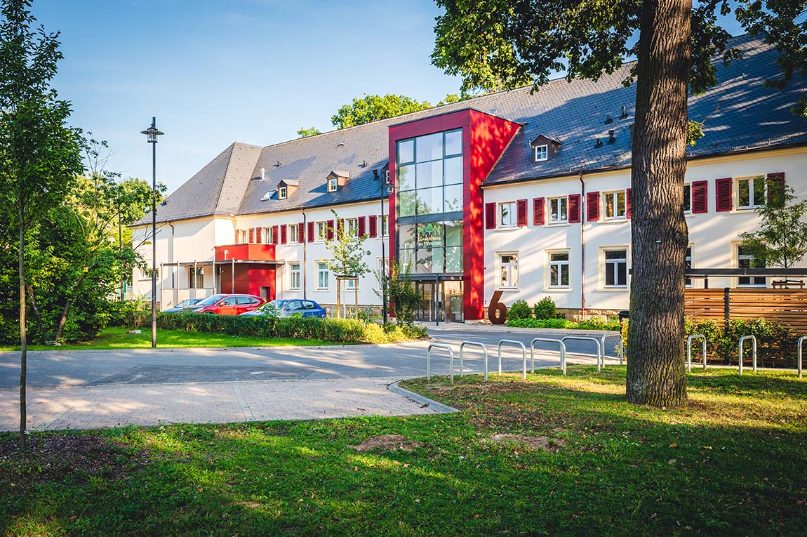 Das ehemalige Offizierskasino, zur Kindertagesstätte umgebaut durch die STADTBAU BAMBERG