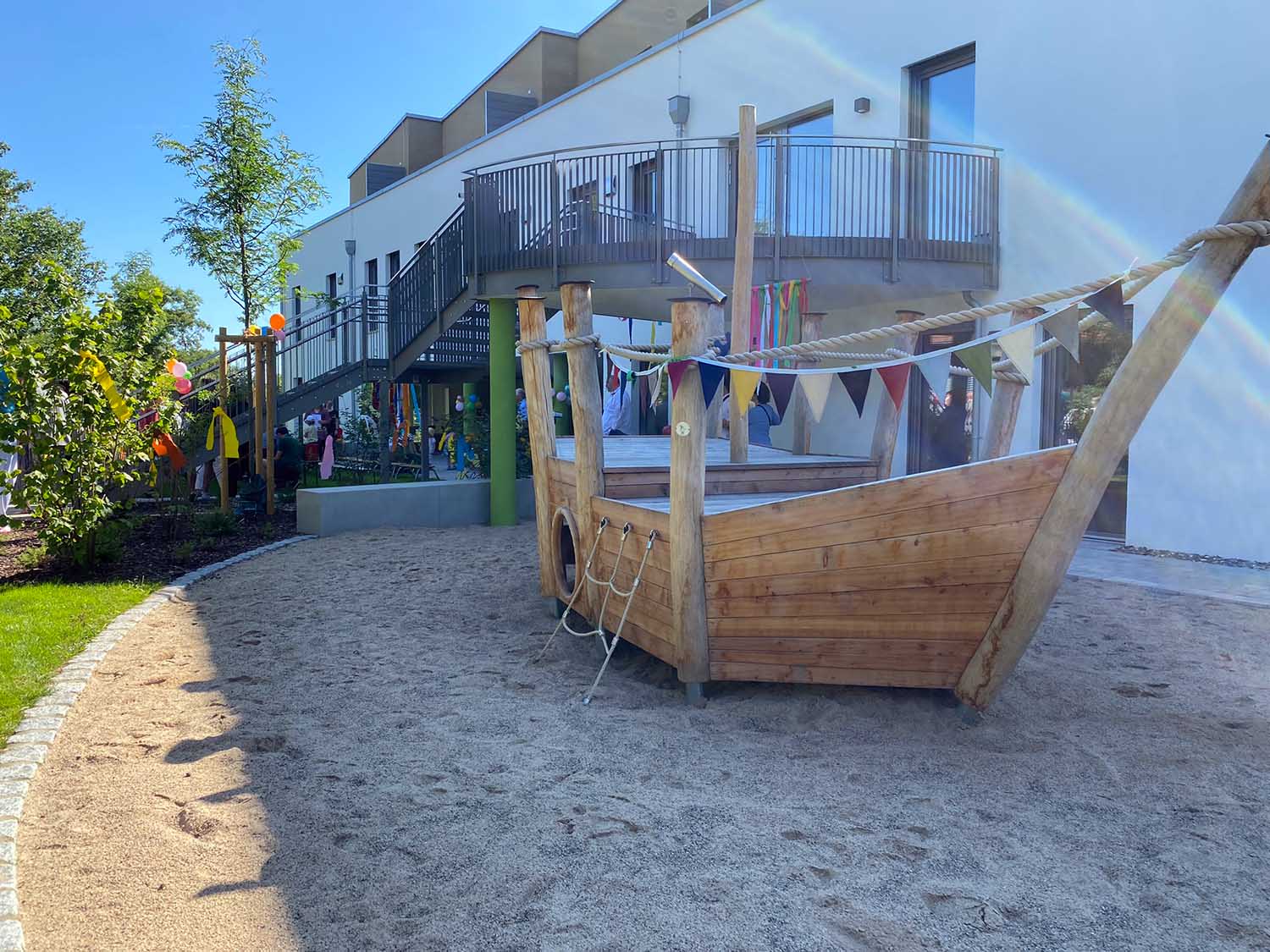 Kinderhaus bietet tolle Spielmöglichkeiten 