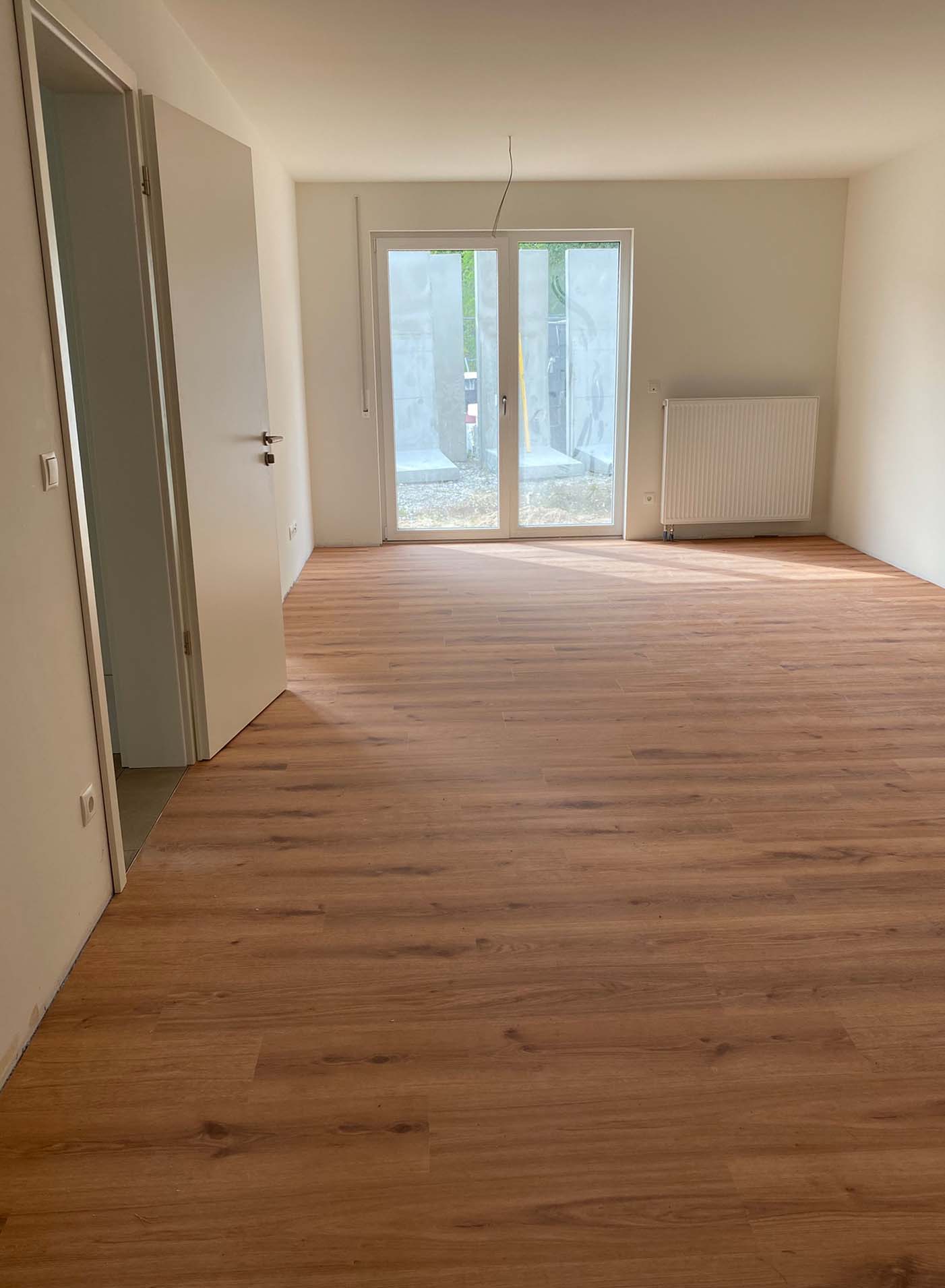 fertige Wohneinheit in der Buchenstraße schreiten voran